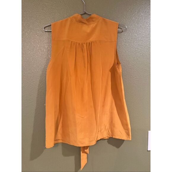 Silk Marc Jacob’s Mustard Blouse *note - Picture 10 of 16
